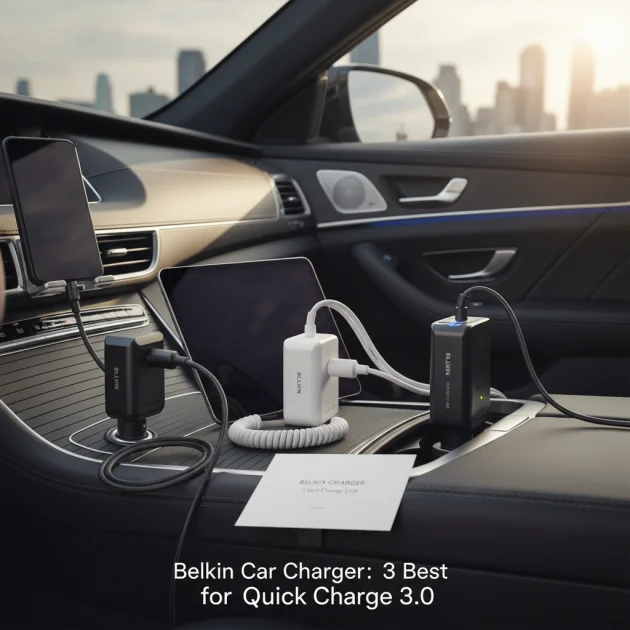 Belkin Car Charger: 3 Best for Quick Charge 3.0